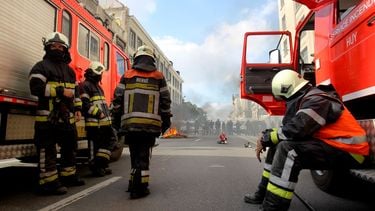 Brandweermannen komen om door brand in België