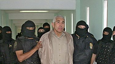 Drugsbaas Rafael Caro Quintero in de gevangenis te Guadalajara in 2005.