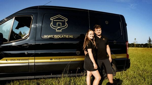 Luna jong en ondernemend isolatie