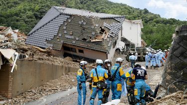 Bijna 130 mensen dood door ramp Japan