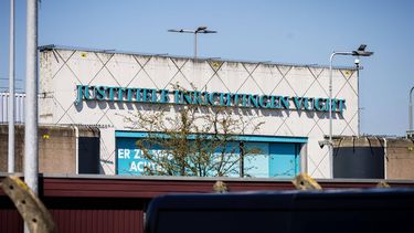 VUGHT - De hoofdingang van de PI Vught, gevangenis met onder meer een Extra Beveiligde Inrichting (EBI). In dit complex zitten zware criminelen, waaronder Ridouan Taghi. ANP ROB ENGELAAR