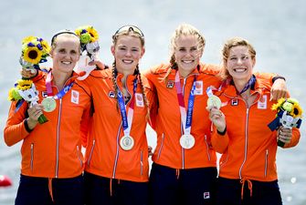 vrouwen vier zonder Olympische Spelen