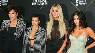 The Kardashians op een rode loper