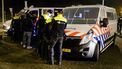 De politie verricht een aanhouding in Duindorp.