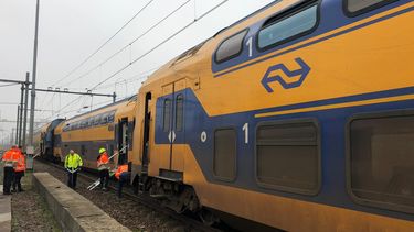 Trein deels ontspoord bij Den Haag
