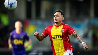 DEVENTER - Dean James of Go Ahead Eagles tijdens de Nederlandse Eredivisie wedstrijd tussen Go Ahead Eagles en NAC Breda in De Adelaarshorst op 15 maart 2026 in Deventer, Nederland. SONNY LENSEN / ANP