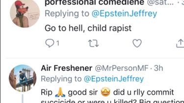 Verkeerde Jeffrey Epstein lastiggevallen op Twitter
