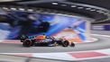 2023-11-25 15:27:15 Red Bull Racing's Dutch driver Max Verstappen drives during the qualifying session for the Abu Dhabi Formula One Grand Prix at the Yas Marina Circuit in the Emirati city on November 25, 2023. 
Ali HAIDER / POOL / AFP