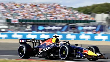 SILVERSTONE - Max Verstappen (Red Bull Racing) tijdens de Grote Prijs van Groot-Brittannië op het circuit van Silverstone. SANDER KONING / ANP