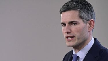 Netherlands' Foreign Minister Tom Berendsen and Germany's Foreign Minister address a joint press conference after talks at the Federal Foreign Office in Berlin, Germany, on March 6, 2026. 
John MACDOUGALL / AFP