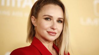epa10285343 US actor Hayden Panettiere attends amfAR Gala Los Angeles 2022 at the Pacific Design Center in West Hollywood, California, USA, 03 November 2022.  EPA/CAROLINE BREHMAN