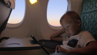 'Ook vervelende volwassenen in het vliegtuig'