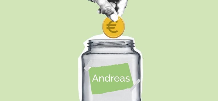 de spaarrekening van andreas