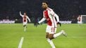 AMSTERDAM - Chuba Akpom of Ajax viert de 3-1  tijdens de UEFA Europa League wedstrijd in groep B tussen Ajax Amsterdam en AEK Athene FC in de Johan Cruyff ArenA op 14 december 2023 in Amsterdam, Nederland. ANP MAURICE VAN STEEN