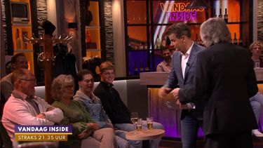 Johan Derksen, Wilfred Genee, Vandaag Inside, publiek vrouw