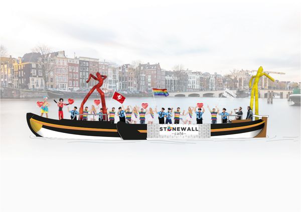 Bijzondere boten van de Canal Parade