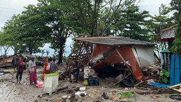 Zeker 168 doden door tsunami Indonesië 