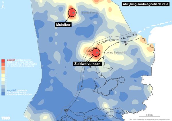 Geologen ontdekken 'per toeval' vulkaan in Noordzee