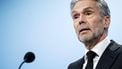 DEN HAAG - Minister-president Dick Schoof staat de pers te woord na afloop van de ministerraad. ANP REMKO DE WAAL