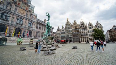 Foto van het centrum van Antwerpen