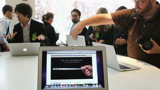 Apple brengt goedkopere Macbook Air op de markt. / AFP