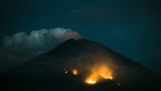 Opnieuw heftige vulkaanuitbarsting Bali