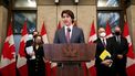 Truckers Justin Trudeau coronaprotest demonstreren Canada