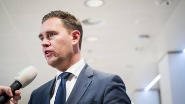 DEN HAAG - Demissionair minister Eelco Heinen (Financiën) tijdens de wekelijkse ministerraad op het ministerie van Algemene Zaken. ANP LINA SELG