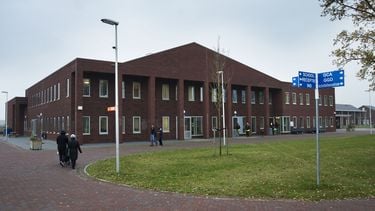 Het asielzoekerscentrum in Ter Apel. 