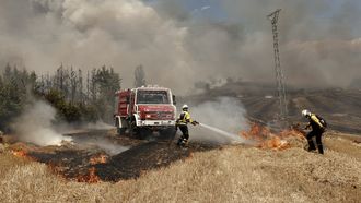 hittegolf klimaatcrisis bosbranden Navarra