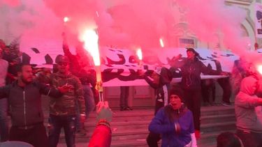 15 januari - Protesten Tunesie weer begonnen