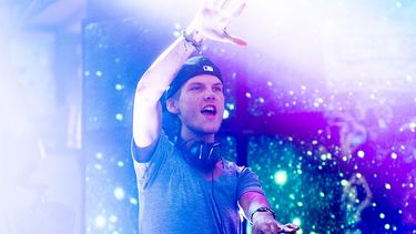 DJ Avicii op tijdens een van zijn optredens