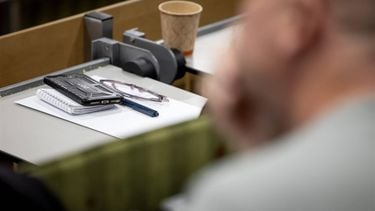 AMSTERDAM - Scholieren tijdens een college op een mbo-opleiding. ANP KOEN VAN WEEL