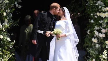 Brits koningshuis deelt drie officiële trouwfoto's. / EPA