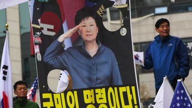 Oud-president Zuid-Korea krijgt 24 jaar cel. / AFP