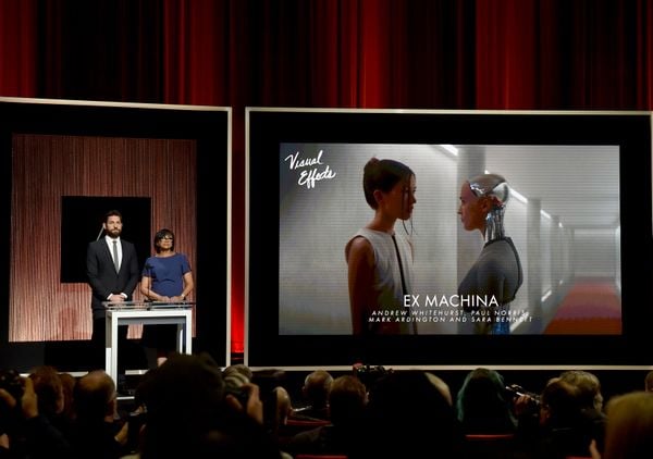 De film Ex Machina sleepte een Oscar in de wacht vanwege de prachtige visuele effecten. / Foto: Kevin Winter | Getty Images