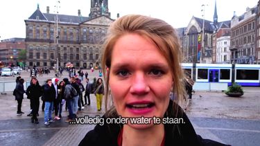 Vlog Anouk: 'Amsterdam binnenkort onder water''