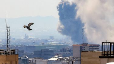 Smoke rises following strikes on Tehran on April 7, 2026. New strikes rocked Tehran on April 7 with Iran showing no sign of backing down as a US deadline loomed for it to reopen the Strait of Hormuz or have its civilian infrastructure 