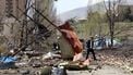 epa12868676 People walk amid the debris after US-Israeli airstrikes on the Shahid Beheshti University, in Tehran, Iran, 04 April 2026. A joint Israeli and US military operation, launched on 28 February, continues to target multiple locations across Iran.  EPA/ABEDIN TAHERKENAREH