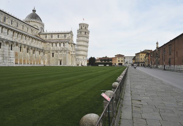 Een foto van de Toren van Pisa