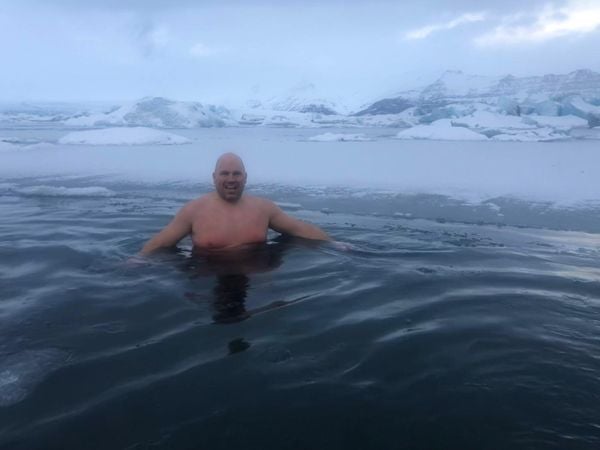 Nol Zoutman koudwaterzwemmen winter