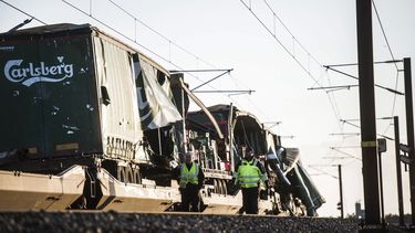 Meerdere doden bij treinongeluk in Denemarken