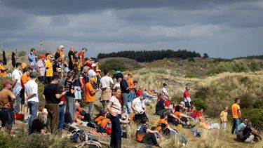 ZANDVOORT - Publiek tijdens de F1 Grand Prix van Nederland op het Circuit van Zandvoort. SANDER KONING / ANP
