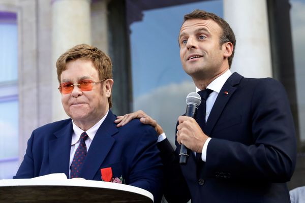 Hoge Franse onderscheiding voor Elton John.