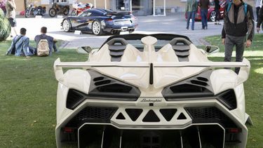 Lamborghini-bestuurder rijdt sloot in en laat auto achter