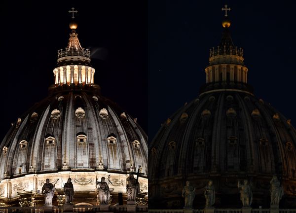 Earth Hour Vaticaan