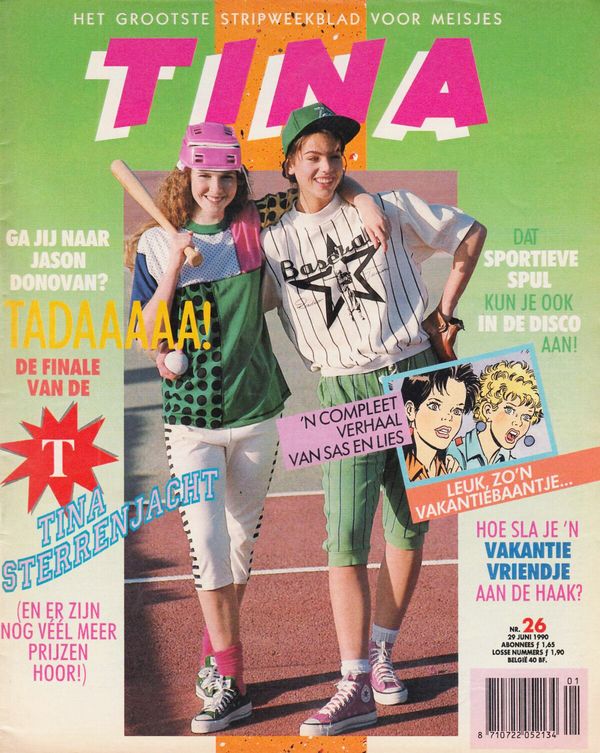 Tina in 1990. 