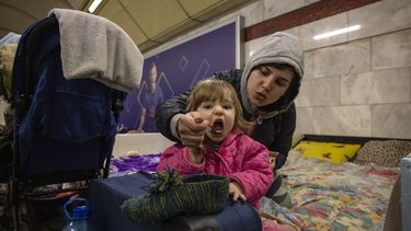 Oekraïne kinderen hongersnood Kiev