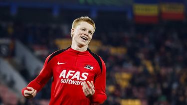 PRAAG - Kees Smit of AZ Alkmaar voorafgaand aan de UEFA Conference League wedstrijd tussen Sparta Praag en AZ Alkmaar in Stadion Letná op 19 maart 2026 in Praag, Tsjechië. BAS CZERWINSKI / ANP