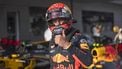 Max Verstappen na afloop van de kwalificatie op het circuit van Sepang tijdens de Grote Prijs van Maleisië. Foto: ANP / Frits van Eldik